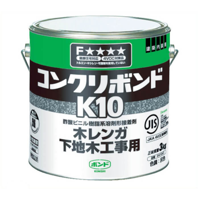 コニシ コンクリボンドk10 3kg 缶 41047 ホームセンターナフコの公式オンラインストア