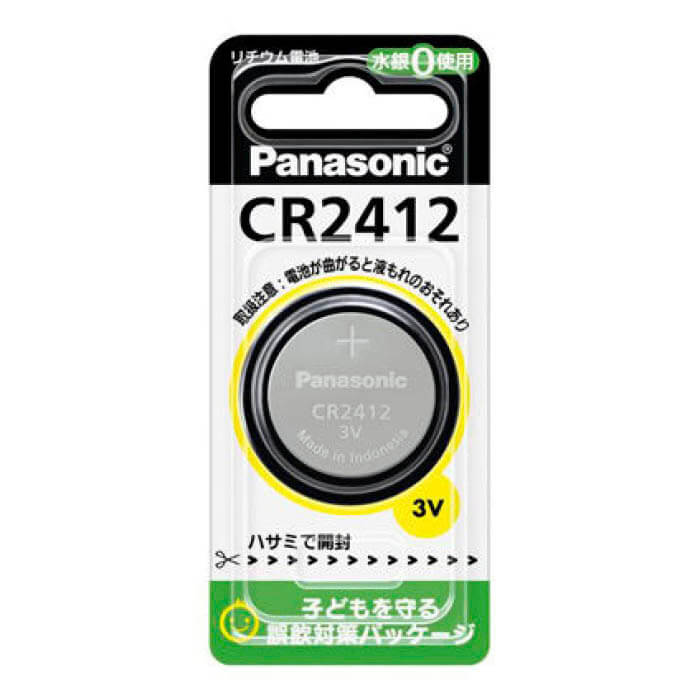 Panasonic (パナソニック) リチウムコイン電池 CR2412P