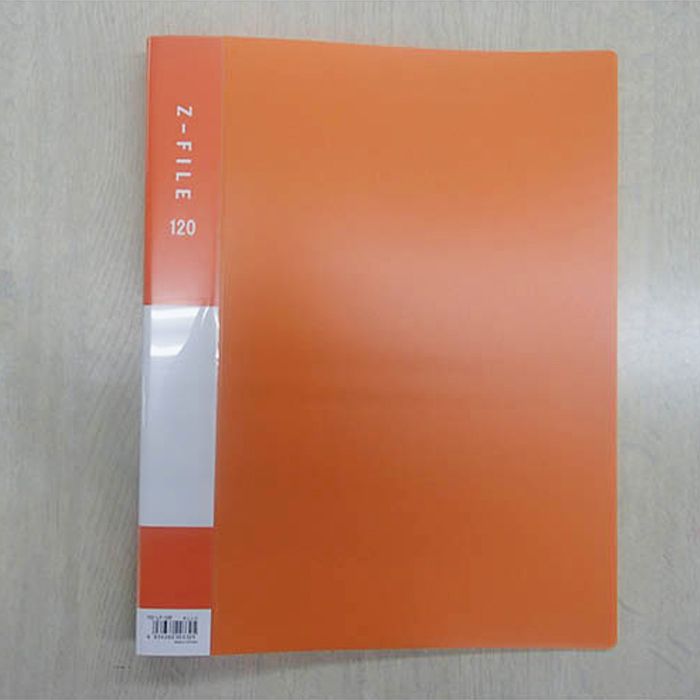 ロンホウ Z-FILE120枚収容オレンジA4サイズ FD-LF-OR