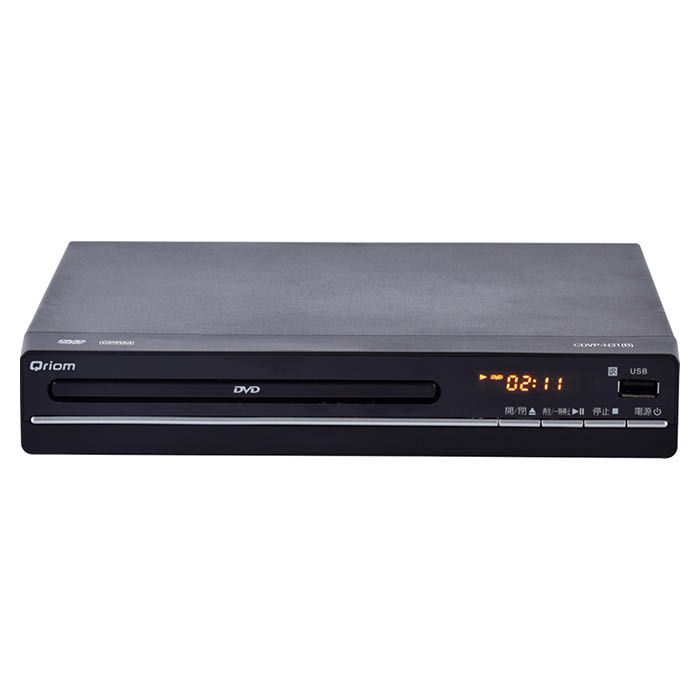 Qriom DVDプレーヤー CDVP-N31-B