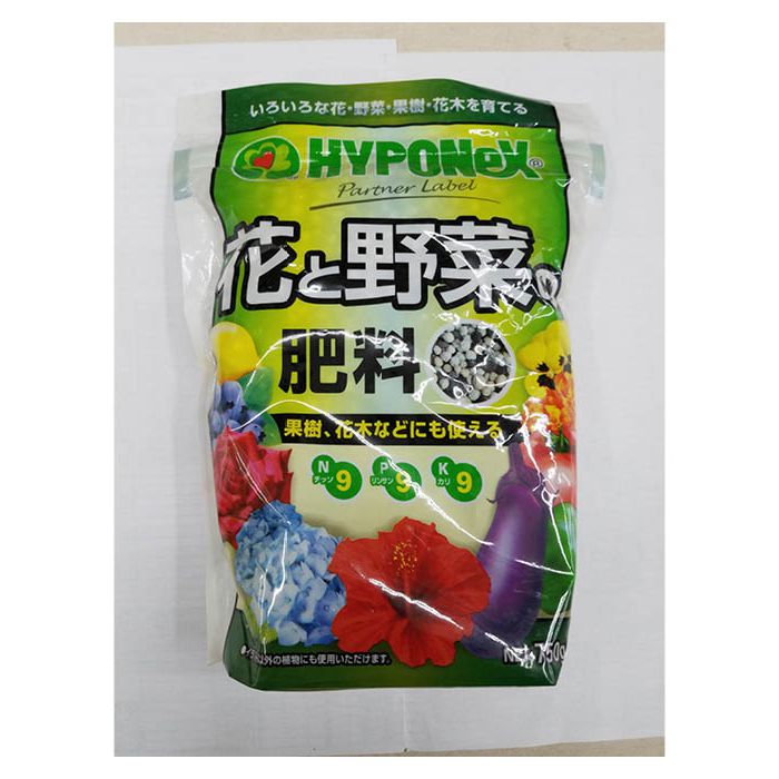 ハイポネックスジャパン 花と野菜の粒状肥料 750G