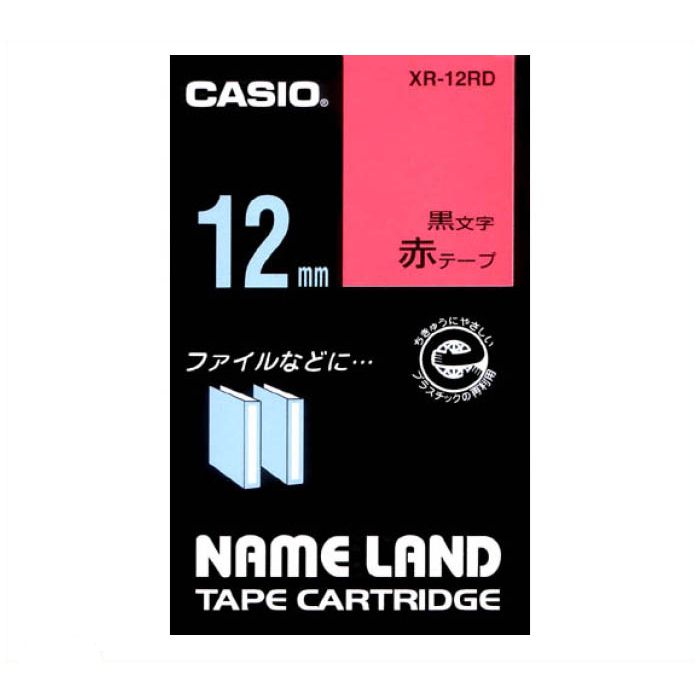 CASIO ネームランドテープ XR-12RD