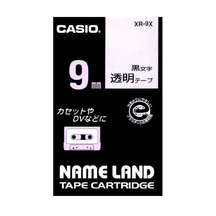 CASIO ネームランドテープ XR-9X