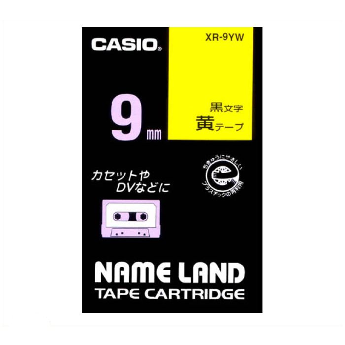 CASIO ネームランドテープ XR-9YW