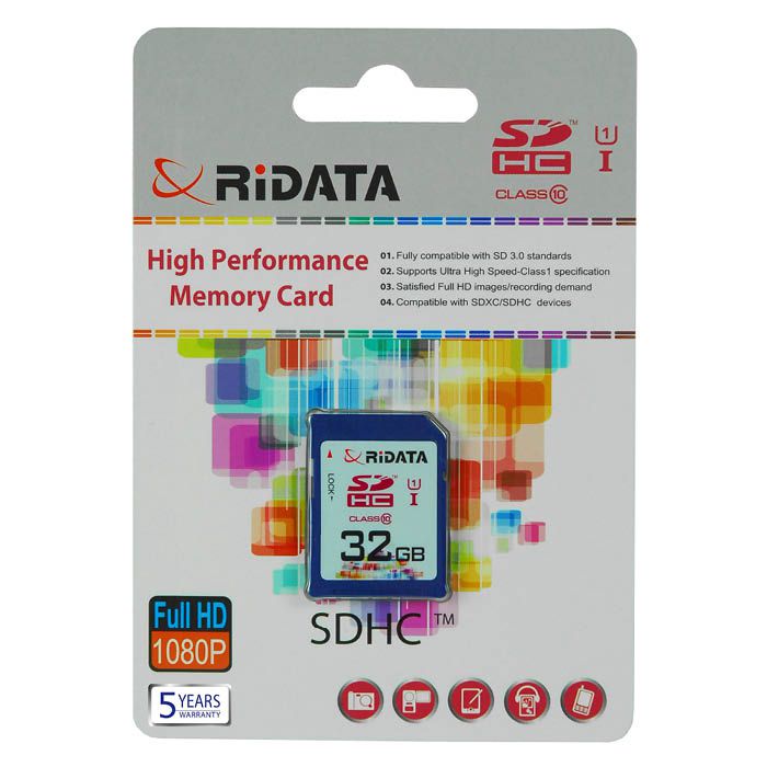 RiDATA 32GB UHS-I対応SDHCカード SDHC32GB CLASS10 UHSI