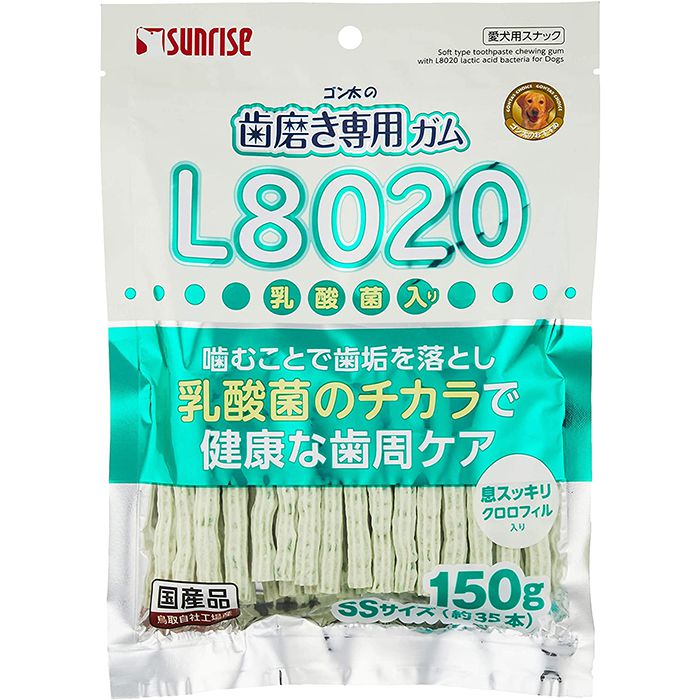 サンライズ G歯磨ガム L8020乳酸菌クロロ SS 150g