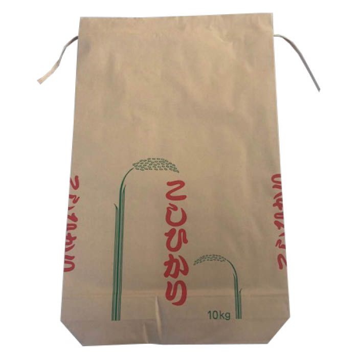 【収穫用品】 河野産業 米袋　こしひかり 10kg