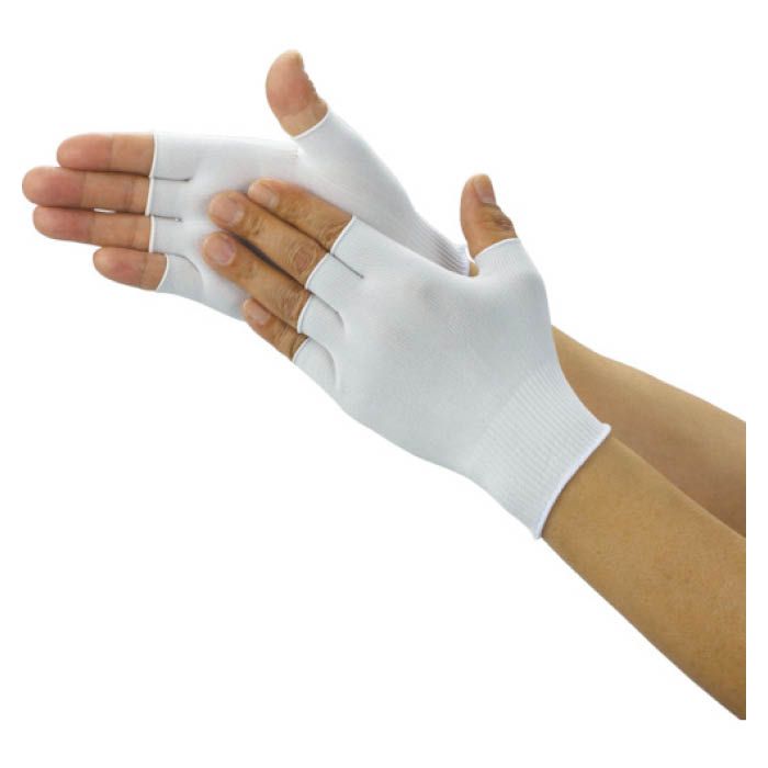 (T) クリーンルーム用インナー手袋ハーフサイズ(10双入)