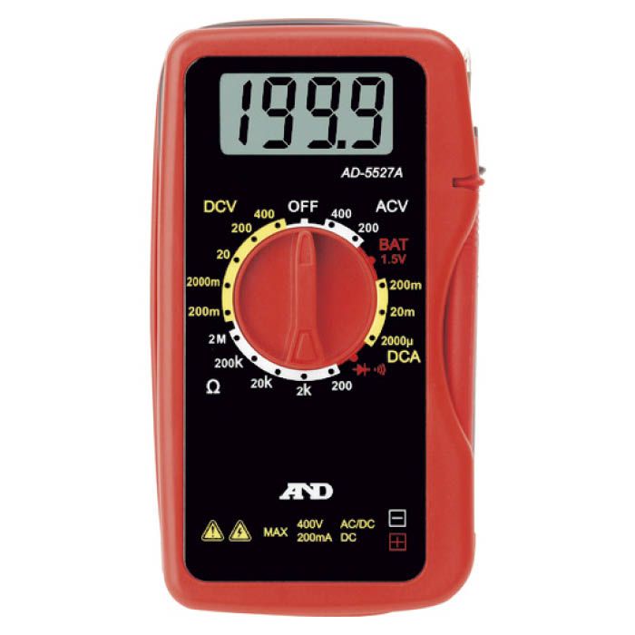(T)A&D　デジタルマルチメーター　AD5527A