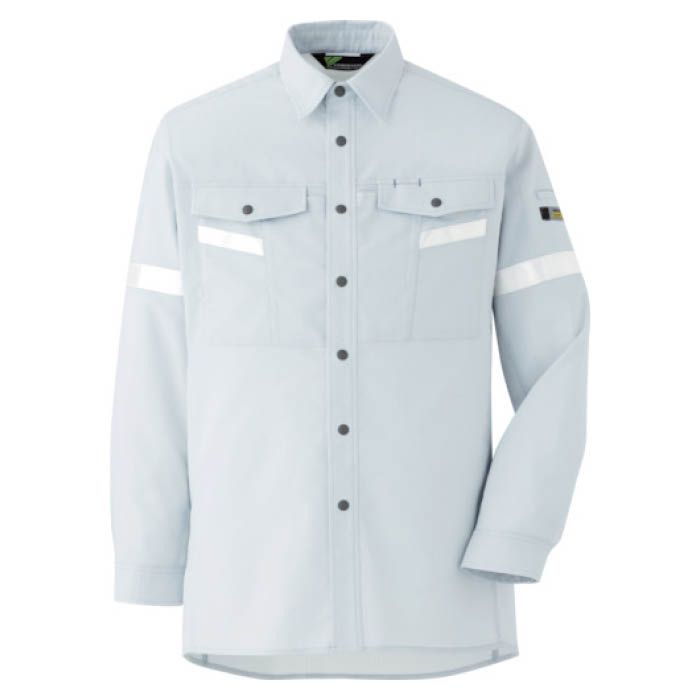 (T)ミドリ安全　ベルデクセル帯電防止　反射材仕様　長袖シャツ　VES2551上