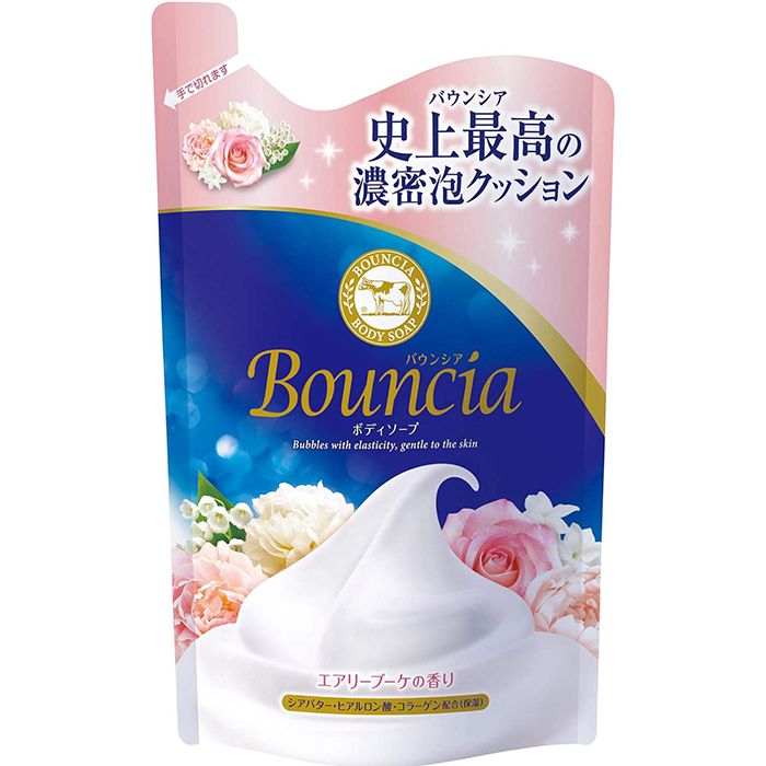 牛乳石鹸 バウンシアボディソープ エアリーブーケの香り 詰替用 400ml