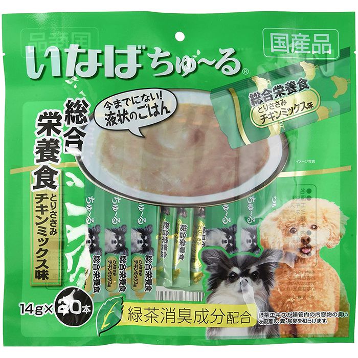 いなばペットフード ちゅーる 総合栄養食 とりささみ チキンミックス味 14g 本 ホームセンターナフコの公式オンラインストア