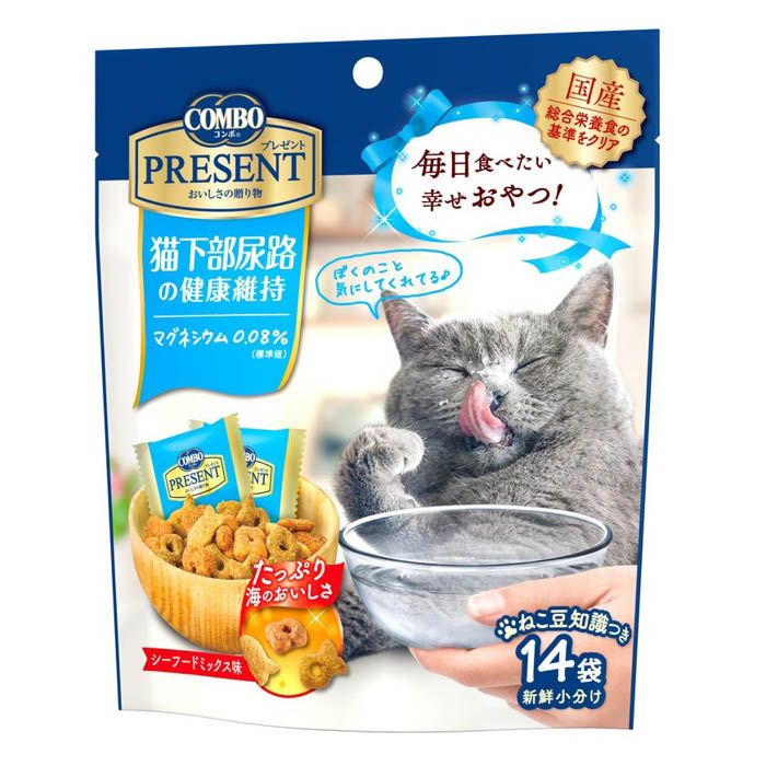 日本ペットフード コンボ プレゼント キャット おやつ 猫下部尿路の健康維持 42g(14袋入)