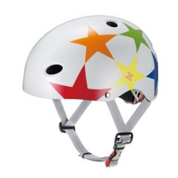 オージーケーカブト OGKヘルメット FR-KIDS スターホワイト 50-54cm未満