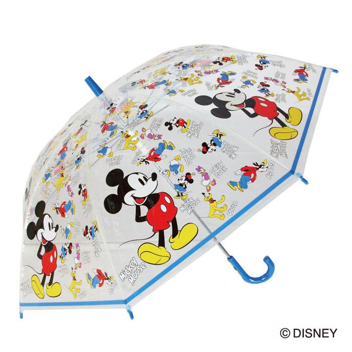 sekizawa KIDSビニール傘 / Disney ミッキーマウス BL 55cm