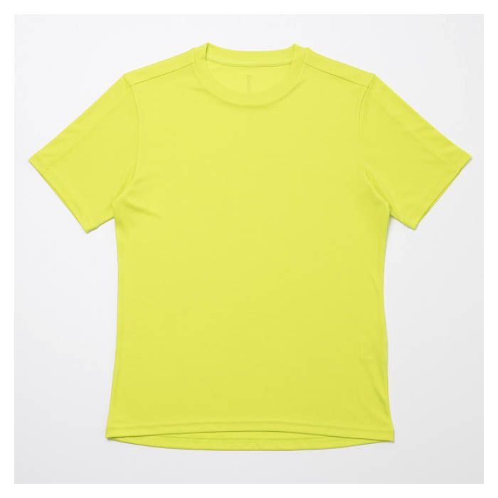 ナフコ ウィメンズコンプレッションクルーネックTシャツ W-3 LIME GREEN