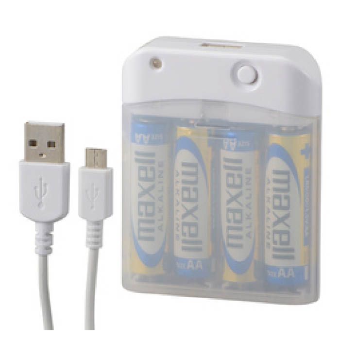 電池式スマホ充電器マイクロusb Mav Lr03 Wの通販 ホームセンターナフコ 公式通販