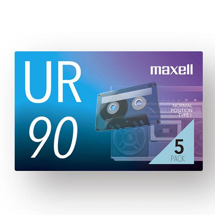 マクセル カセットテープ(90分5P) UR-90N-5P