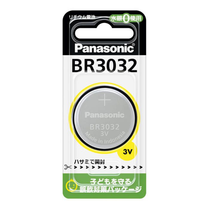Panasonic (パナソニック) コイン形リチウム電池 BR3032