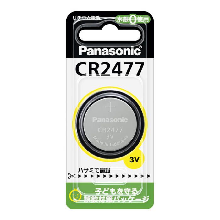 Panasonic (パナソニック) コイン形リチウム電池 CR2477