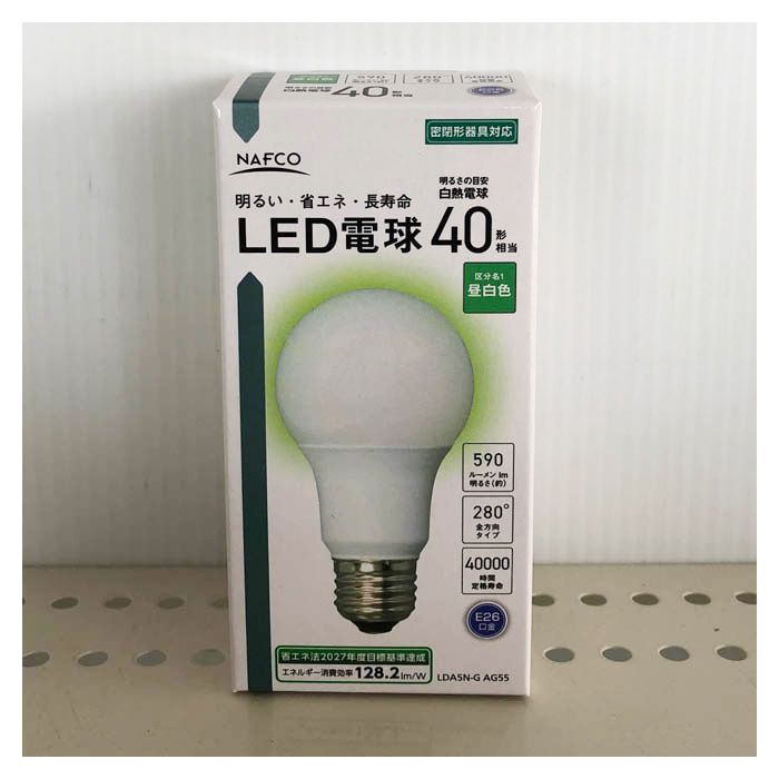 LED電球40W形昼白色 LDA5N-G AG55