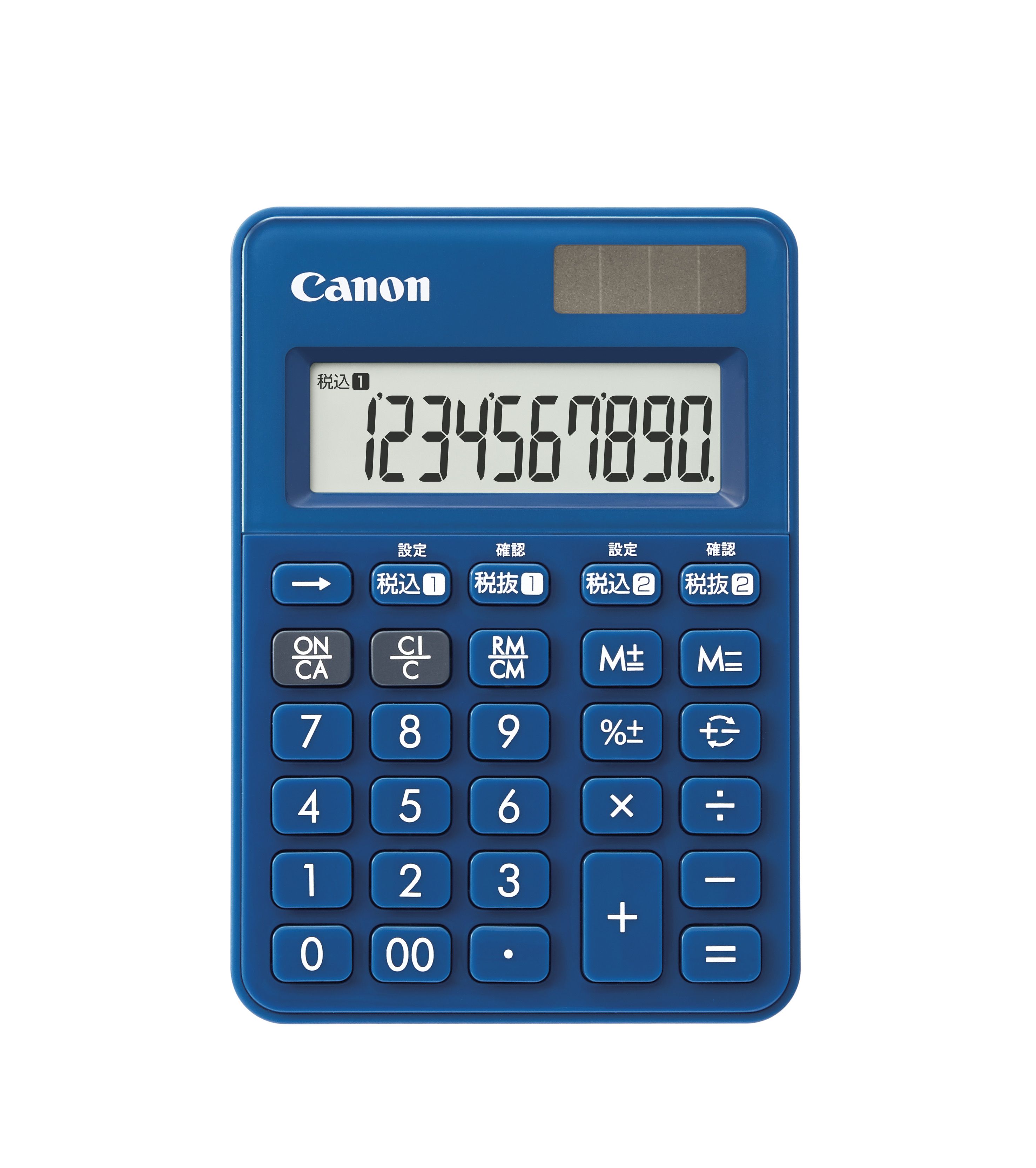 Canon カラフル電卓 ミニミニ卓上サイズ(10桁) LS-100WT-MNB