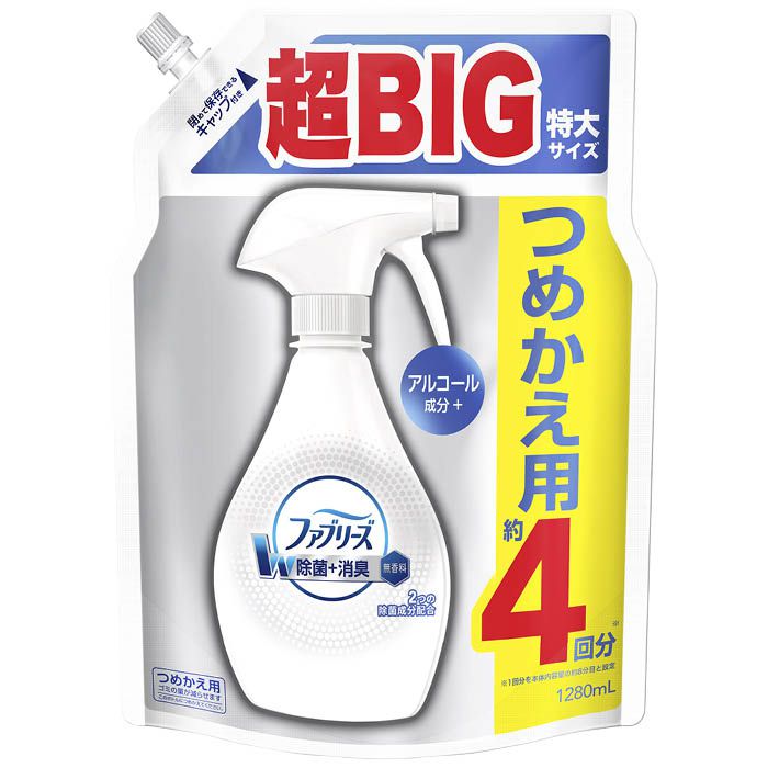 アルコ-ル詰替4回分1280ml
