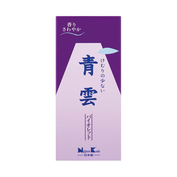 日本香堂 青雲バイオレット 約80g