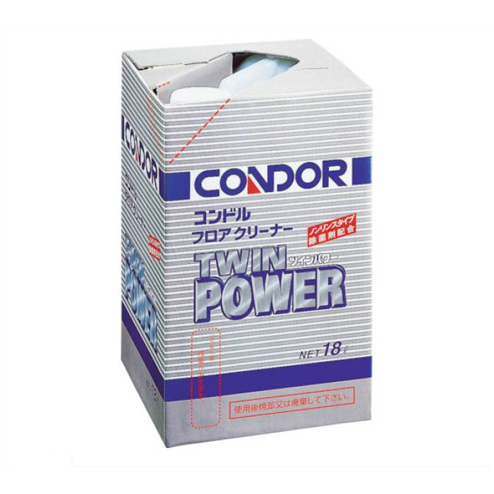 コンドル　(床用洗剤)フロアクリーナー　ツインパワー　18L
