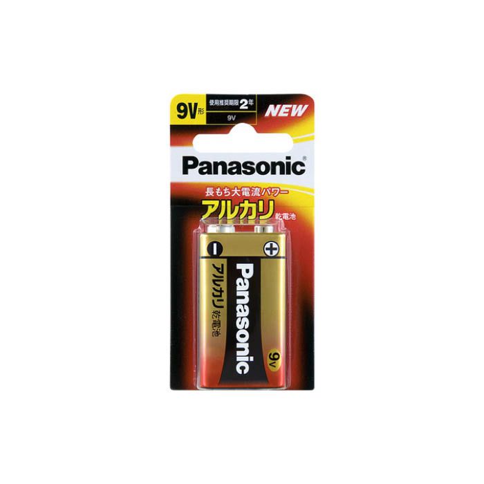 Panasonic (パナソニック) アルカリ9V1P 6LR61XJ1B