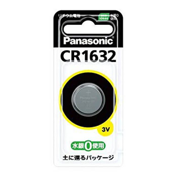 Panasonic (パナソニック) コイン形リチウム電池 CR1632