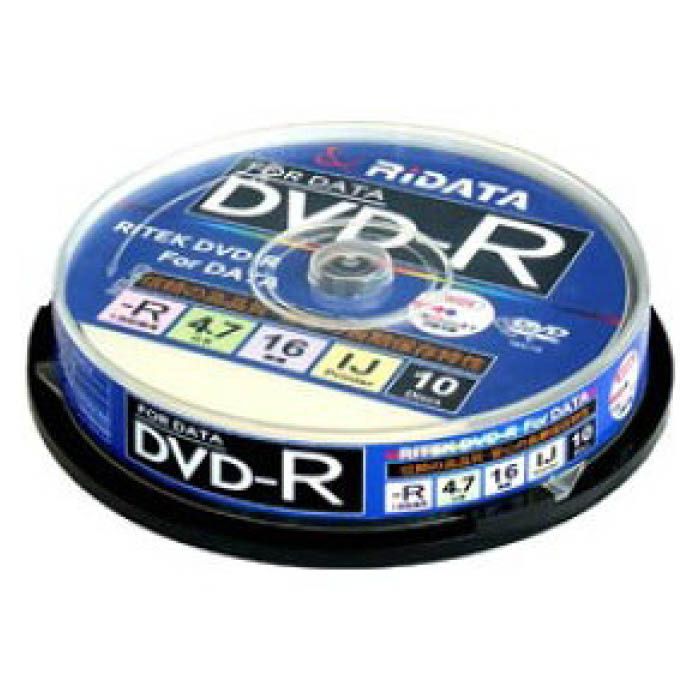 RiDATA DVD-R 10枚 16×SPB