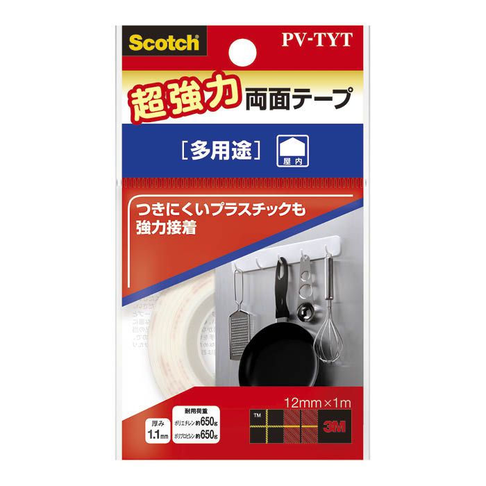 Scotch 超強力両面テープ PV-TYT