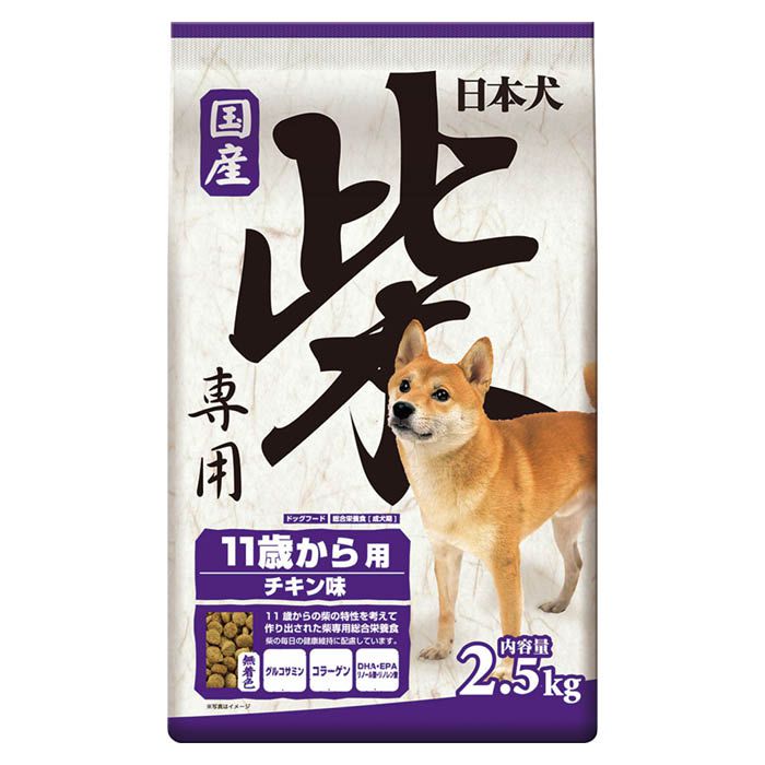イースター 日本犬柴専用11歳から用チキン味 2.5kg