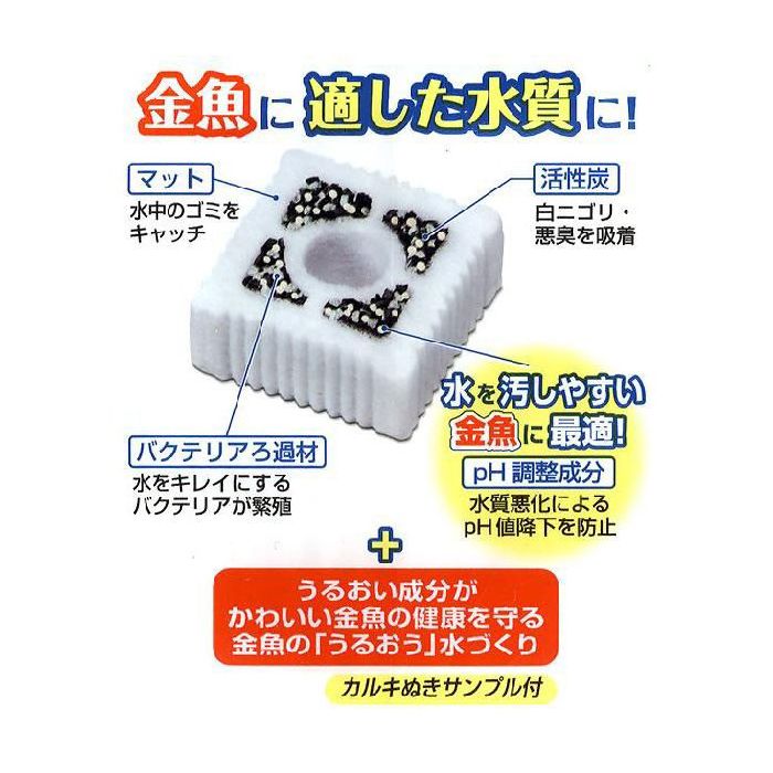 Gex ロカボーイ金魚元気交換ろ材 M3個入り ホームセンターナフコの公式オンラインストア