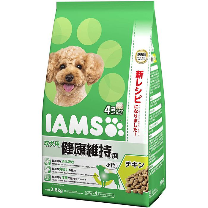 マースジャパン アイムス　成犬用　健康維持用　チキン　小粒 2.6kg