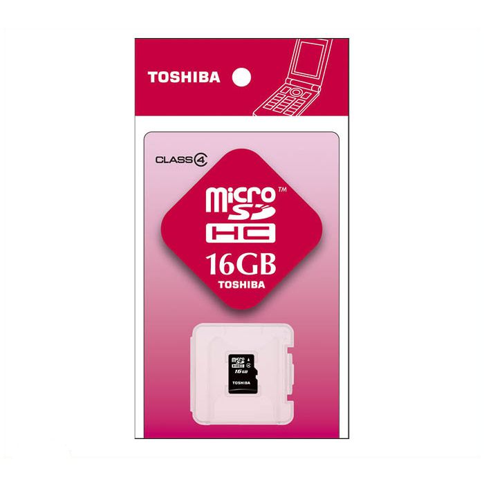 東芝ライテック マイクロSDカード　クラス4規格(容量16GB) SD-ME016GS