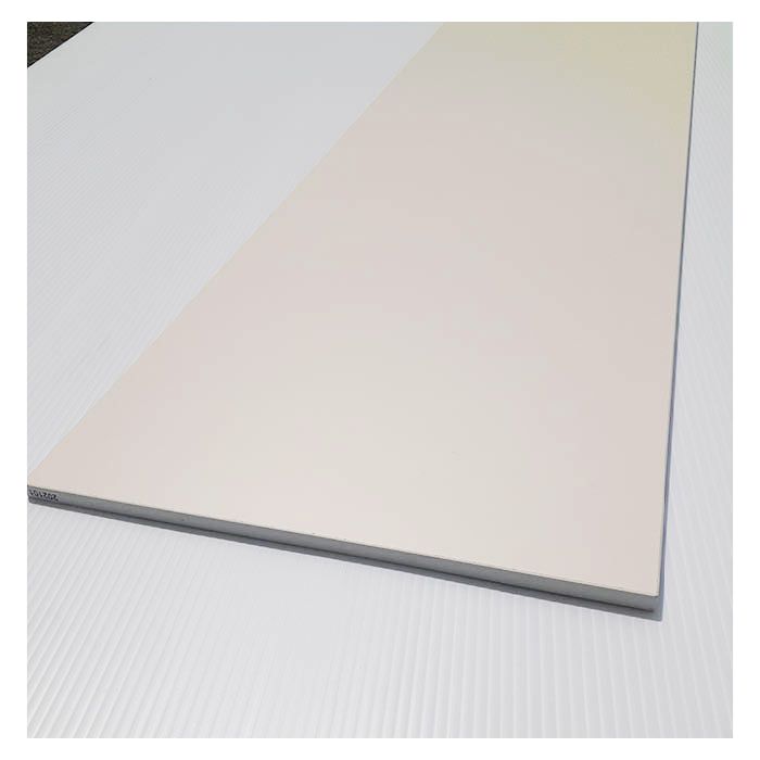 メラミンカラー棚板 ホワイト 約9×300×600mm